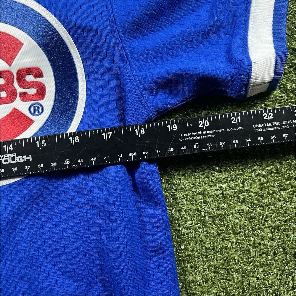Chicago Cubs Greg Maddux #31 Mitchell & Ness Blue 1987 Authentic Size S Jersey